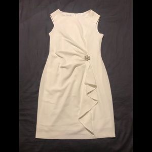 Brand new formal white dress